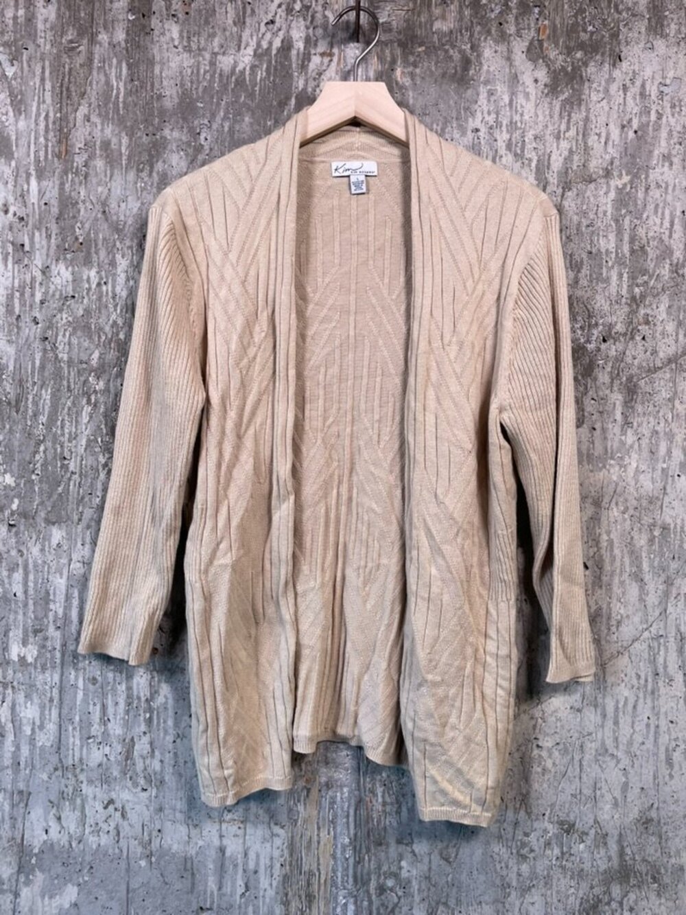 KIM ROGERS Women's Knit Cardigan Size L